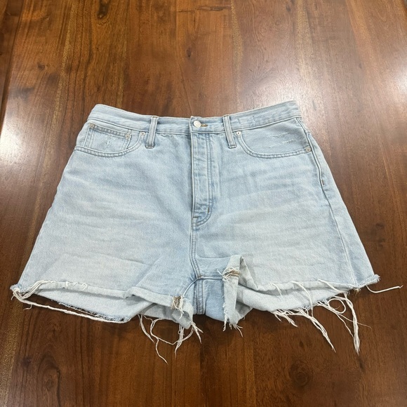 Madewell The Momjean Short in Fitzgerald Wash Size 31 - Picture 1 of 8